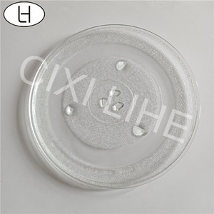 <span class=keywords><strong>Plateau</strong></span> tournant en <span class=keywords><strong>verre</strong></span> pour <span class=keywords><strong>micro</strong></span>-ondes résistant aux hautes températures, 315 mm, 3 branches, plaque de remplacement en <span class=keywords><strong>verre</strong></span> borosilicate - Product Image 6