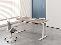 Vente à chaud Table d'ordinateur de bureau moderne Bureau assis-debout Bureau électrique réglable en hauteur