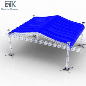Concert Roof Stage Truss Led Screen <b>Wall</b> Ground Support System <b>Lighting</b> Aluminum Truss Display with Outdoor - Product Image 1