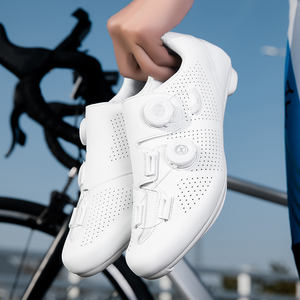 Chaussures de vélo de route à semelle rigide pour hommes, chaussures de protection, pour vélo de route, unisexes - Product Image 4
