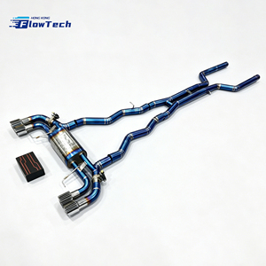 Sistema de Escape Catback de Titanio Valvetronic de Alto Rendimiento para BMW M8 F92 S63 4.4T V8 Twin Turbo, Actualización Ligera - Product Image 6