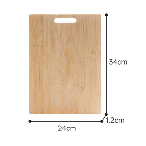 Planche à découper en bambou non peinte, planche de préparation alimentaire pour bébé, planche à découper les fruits, planche à découper de cuisine, bois massif - Product Image 3