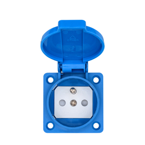 Yuadon YD-001S pháp pháp Cắm Trại Ngoài TrờI SạC thời tiết ổ cắm 2P + E IP44/IP54 lớp 16A 250V TUV ổ cắm chống thấm nước - Product Image 1