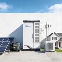 Yüksek Kapasiteli 109kWh 60KW Ticari Batarya Depolama Kabini MPPT 90KW Güneş Enerjisi Girişi IP55 C&I Mikro şebeke için