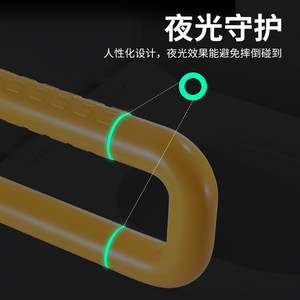 Barra de Apoyo para Baño YJL en Forma de U, Abatible, de Plástico Antideslizante, Capacidad de 300 Libras, Soporte para Inodoro, Estilo Moderno y Simple - Product Image 3