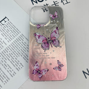 Vente en gros papillon <span class=keywords><strong>PC</strong></span> Phone Case pour iPhone 15/16 - Rhinestone Decor, <span class=keywords><strong>grand</strong></span> appareil photo découpé, prix usine, <span class=keywords><strong>pas</strong></span> <span class=keywords><strong>cher</strong></span>, style dames - Product Image 4