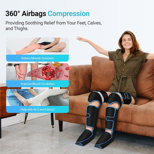 <strong>Smart</strong> Leg Air Compression Massager with 3 Modes Leg Compression Heated Therapy <strong>Recovery</strong> Boots for Relaxation &amp; Fatigue Relief - Product Image 2