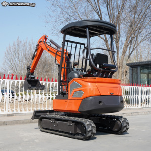 <span class=keywords><strong>Mini</strong></span>-excavatrice sur chenilles <span class=keywords><strong>Rhinoceros</strong></span> XN22 de 2 tonnes, contrôlée par PLC, avec moteur, pompe, boîte de vitesses, moteur diesel, cabine fermée, neuve - Product Image 6