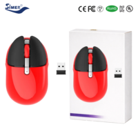 Souris sans fil rechargeable M106 2.4G - Silencieuse, retour à l'écran de bureau en un clic