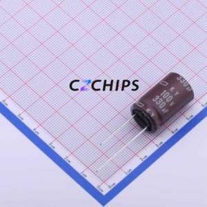 ตัวเก็บประจุอิเล็กโทรไลต์อะลูมิเนียมแบบ Through-Hole รุ่น EKY-101ELL331ML25S ขนาด D16xL25 มม. 330uF 20% 100V 1.7A-100kHz - Product Image 1