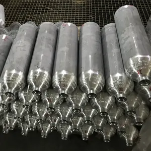 ZX aluminium اسطوانة 1.5 رطل 5 رطل 10 رطل 15 رطل خزان CO2 لآلة الصودا CO2 الملء للمشروبات beerkeg المصنع مباشرة