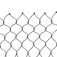 Filet de glisse en UHMWPE de qualité supérieure avec conception résistante aux déchirures pour les sports aériens