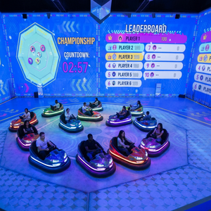 Juego de Autos Chocones Eléctricos para Parque de Atracciones 2026, Juegos Interactivos con Proyector para Parques de Diversiones Interiores - Product Image 3