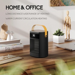 เครื่องทำความร้อนแบบตั้งโต๊ะ กำลังไฟสูง พร้อมหน้าจอดิจิตอล เครื่องทำความร้อนไฟฟ้า เงียบ ให้ความร้อนรวดเร็ว พัดลมเป่าลมอุ่น สำหรับให้ความอบอุ่นในบ้าน - Product Image 5