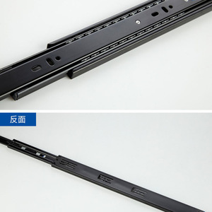 รางเลื่อนบัฟเฟอร์สามตอน 300 มม. แบบยืดเต็มสำหรับลิ้นชักเฟอร์นิเจอร์ - Product Image 3