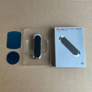 Supporto Magnetico Piatto per Auto in Lega Super Resistente 6 Pezzi per iPhone 16 Pro Max Supporto GPS per Auto con Magnete Accessori <span class=keywords><strong>Smart</strong></span> per la Casa - Product Image 2