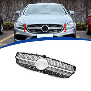 Parrilla Delantera de Carreras Compatible con <span class=keywords><strong>Mercedes</strong></span> Benz Clase <span class=keywords><strong>CLS</strong></span> W218 CLS260 CLS300 CLS320 CLS350 CLS400 2015-2018 - Product Image 2