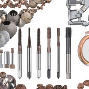 Maschi per Filettatura di Alta Qualità HSS-E <span class=keywords><strong>NRT</strong></span> Rivestiti in Bronzo per Acciaio Inossidabile per Macchine Utensili CNC - Product Image 3