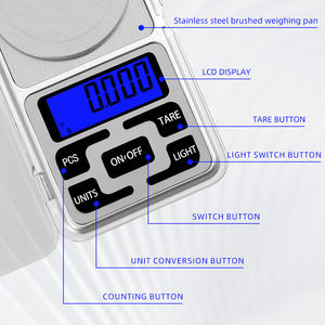 Changxie Factory 0,01g hochgenaue elektronische Mini-Waage Gold <span class=keywords><strong>Digital</strong></span> Pocket Jewelry Gold Waage - Product Image 5