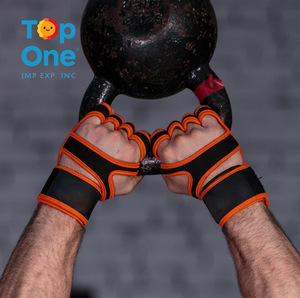 Guantes de entrenamiento de levantamiento de pesas Top One Woman con soporte de muñeca personalizado Fitness levantamiento de pesas hombres mujeres guantes de gimnasio - Product Image 4