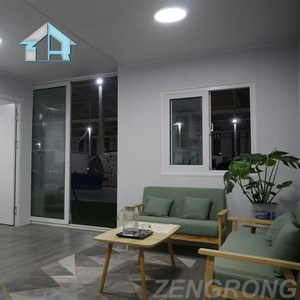 20 फीट 40ft एक्सटेंड कंटेनर हाउस 2-3 बेडरूम प्रीफैब मॉड्यूलर स्टील होम 2-3 बेडरूम प्रीफैब मॉड्यूलर स्टील होम - Product Image 5