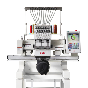 Máquina de Bordar Computarizada de Una Cabeza, Plana, Automática, de Alta Velocidad, con Motor de Alta Velocidad, Nuevo Diseño - Product Image 1