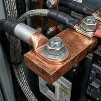 Connecteur de câblage électrique en cuivre et aluminium soudé par friction, série ACL, pureté 99,9 %, pour bornier et transformateur