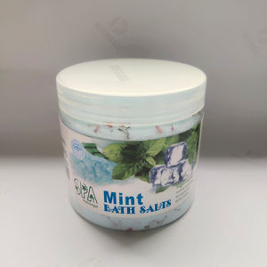 Gommage corporel au sucre de <span class=keywords><strong>lait</strong></span> naturel, exfoliant, sel d'Epsom, sel de bain blanchissant SPA avec logo gratuit - Product Image 5