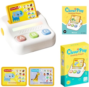 Jeu de <span class=keywords><strong>quiz</strong></span> éducatif pour l'apprentissage avec 800 questions et réponses, activité Montessori d'entraînement cérébral, cadeau pour l'autisme, la thérapie sensorielle et la logopédie - Product Image 1