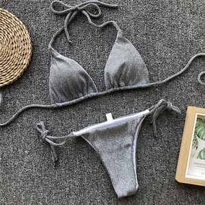 Gye432 — <span class=keywords><strong>maillot</strong></span> <span class=keywords><strong>de</strong></span> <span class=keywords><strong>bain</strong></span> brésilien, Micro, couleur rose brillant, Sexy, Bikini pour femmes, nouvelle collection - Product Image 5