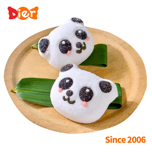 Caramelos al por mayor etiqueta privada personalizada 3D Panda malvavisco sabor afrutado suave <span class=keywords><strong>caramelo</strong></span> aperitivos algodón <span class=keywords><strong>de</strong></span> azúcar para café <span class=keywords><strong>Mate</strong></span> Snack ODM - Product Image 6