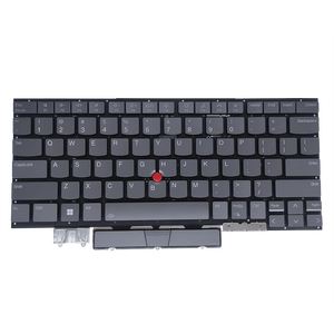 Teclado de ordenador portátil con retroiluminación gris inglés de EE. UU. Para Lenovo para <span class=keywords><strong>ThinkPad</strong></span> X1 Yoga Gen 7 7th 314108962666 teclado de repuesto - Product Image 1