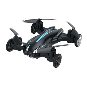 D85W Bleu Quatre Axes Mode Sans Tête Haute Basse Vitesse Contrôle Land Air Double Mode HD Caméra RC Voiture Drone pour Photo et Vidéo