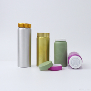 Botellas de Aluminio Vacías para Pastillas de 60ml-200ml, Grado Alimenticio, Selladas con Anillo, para Medicamentos, Cápsulas de Aceite de Pescado, Reutilizables, Serigrafiadas, Marca HSY - Product Image 3