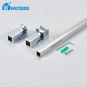 Installation facile Connecteur <span class=keywords><strong>de</strong></span> tube chromé pour salle <span class=keywords><strong>de</strong></span> bain Quincaillerie <span class=keywords><strong>de</strong></span> porte <span class=keywords><strong>de</strong></span> <span class=keywords><strong>douche</strong></span> <span class=keywords><strong>Barre</strong></span> <span class=keywords><strong>de</strong></span> <span class=keywords><strong>support</strong></span> <span class=keywords><strong>de</strong></span> porte <span class=keywords><strong>de</strong></span> <span class=keywords><strong>douche</strong></span> en acier inoxydable - Product Image 5