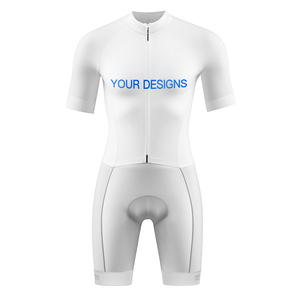 Combinaison Cycliste Rogelli - Skinsuit / Speedsuit - Taille M - Lycra Noir/bleu