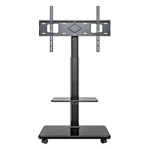 <span class=keywords><strong>Mobile</strong></span> <span class=keywords><strong>TV</strong></span> piedistallo con schermo di visualizzazione integrato ruota, carrello <span class=keywords><strong>Mobile</strong></span> <span class=keywords><strong>TV</strong></span> Stand per soggiorno e camera da letto - Product Image 3