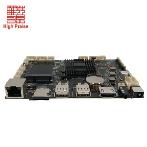 Rockchip 3288 ARM CPU 보드 LVDS EDP 안드로이드 7.1 자동 판매기