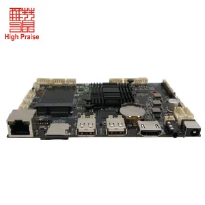 Carte mère Rockchip 3288 bras de processeur LVDS EDP Android 7.1, pour distributeur