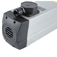 Moteur de broche de meulage refroidi par air HQD moteur de broche de forme carrée de refroidissement par air pour routeur CNC machines-outils CNC à grande vitesse