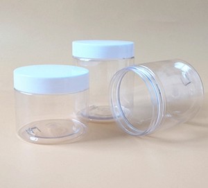 ขวดพลาสติกใสทรงกลมขนาด1ออนซ์ภาชนะใส่เครื่องสำอางขวดน้ำเมือกพลาสติกพร้อมฝาปิดสีขาวสำหรับโลชั่นครีมแต่งหน้าอายแชโดว์ - Product Image 4