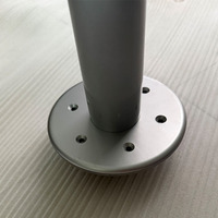Base de pied de table ABS renforcée et épaissie pour camping-car, robuste, rotative, détachable, durable à long terme, pour camion de remorquage, camping-car, yacht