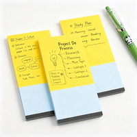 Blocs-notes adhésifs portables bicolores 140x70mm, 50 feuilles, pour fournitures scolaires et de bureau aux Philippines