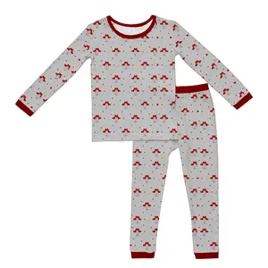 婴儿竹泡高品质现代奢华新生儿新设计定制批发婴儿睡衣套装
