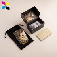 Cartes de jeu personnalisées avec dorure à chaud, impression de cartes Oracle, impression de jeux de cartes de tarot avec guide