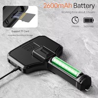 Caméra endoscopique portable T52 avec écran 5 pouces, objectif 8 mm, 1080P, étanche, caméra de visée 5 m, caméra d'inspection de pipeline CVC