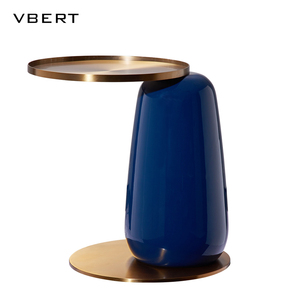 Estilo nórdico italiano moderno Simple Metal cama esquinas WBERT luz lujo estilo italiano para mesita de noche sala de estar para mesas de café - Product Image 1