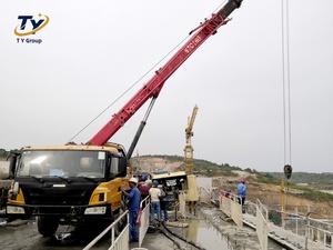 Grúa de Instalación de Equipos de Construcción SANY STC160C5 de 16 Toneladas - Product Image 6