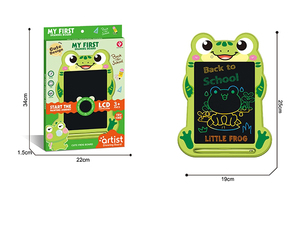 Gioco Educativo Interattivo per Bambini, Puzzle con Animali (Coniglio, <span class=keywords><strong>Scimmia</strong></span>, Rana, Tigre), Lavagna LCD per Disegnare e Scrivere, Giocattolo Divertente per Bambini - Product Image 4