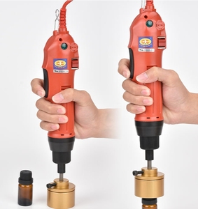 Máquina tampando elétrica portátil para garrafas de perfume e garrafas plásticas - Product Image 2